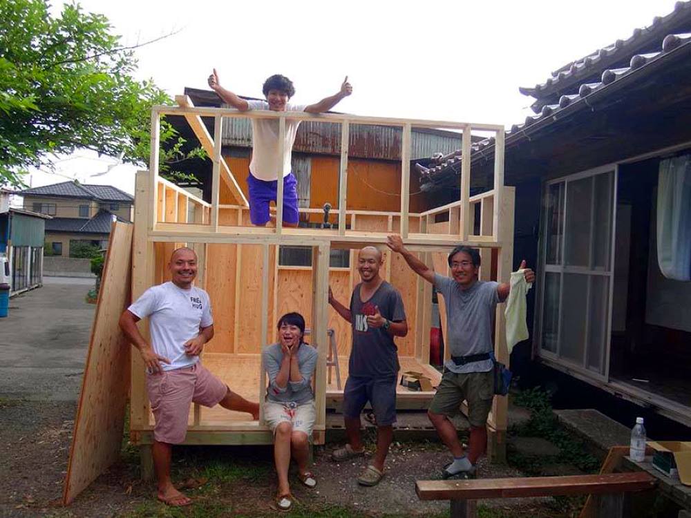 DIY 小屋作り