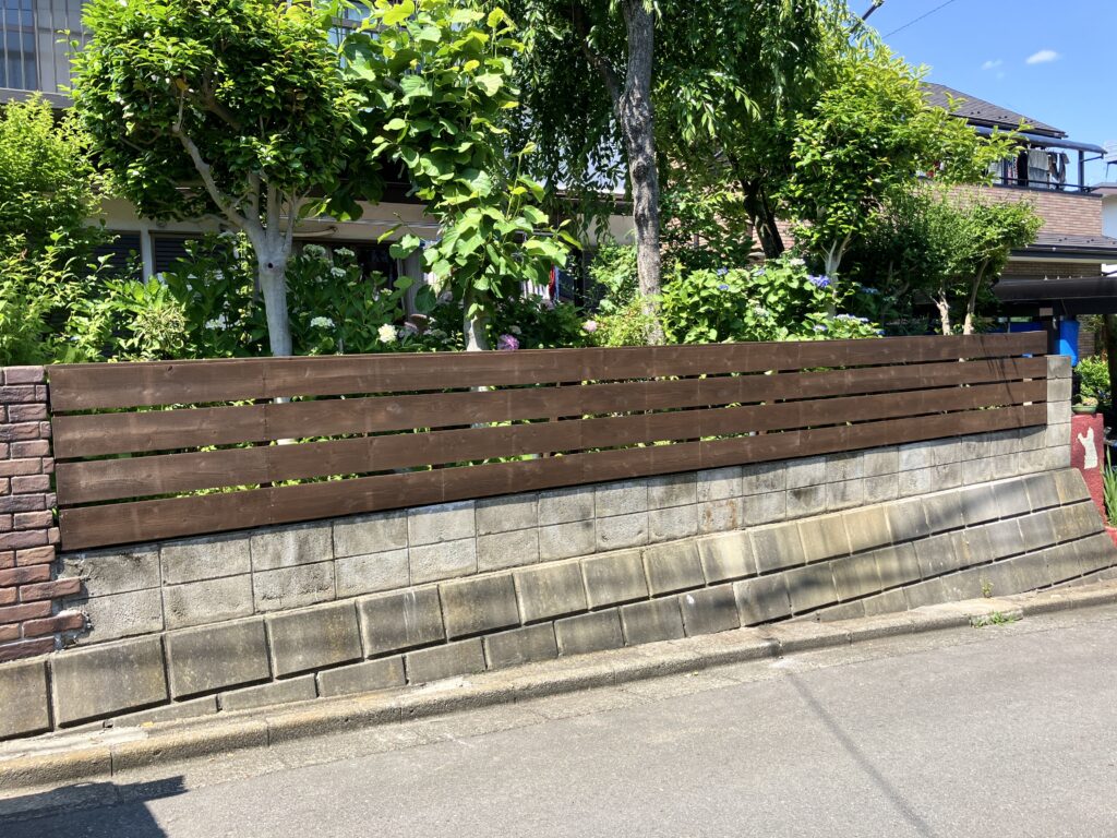 東京都　あきる野市　外構フェンス