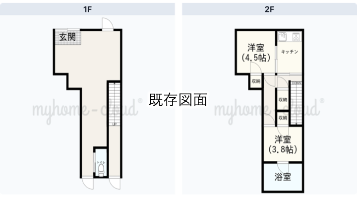 港区　西麻布　戸建　民泊　リノベ　改修工事